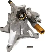 The ROP Shop 7/8" Shaft, Aluminum Head, Vertical Pump Replacement for Pressure Washer with 2800 PSI and 2.3 GPM, Includes Keyway