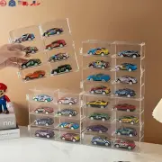 1/64 Toy Car Display Case Compatible with Hot Wheels,Clear Acrylic Hot Wheels