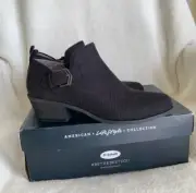 NWT Dr Scholl’s Women’s Best Day Booties, Black, Size 6.5