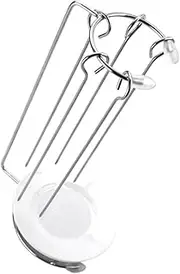 Totority 1 Set Stainless Steel Barbecue Hanging Rack Practical Grill Food Rack for Outdoor Cooking Easy to Use with Drip Tray for Camping and Fishing Skewers Included