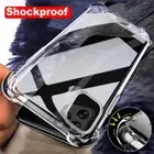 For iPhone 14 13 Pro Max 12 11 XS XR 8 7 Matte ShockProof Armor Clear Case Cover