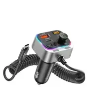Bluetooth 5.4 FM Transmitter Car Adapter 66W PD & QC 3.0 Fast Charging with