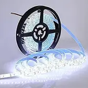 EZONEDEAL LED Strip Lights 5M Cool White Waterproof Super Bright 3528SMD 600LED for Home Decor Bedroom Decor - Led Strips Lights Room Decor, Tv led Light Strip