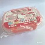 [KITTY 旅遊趣] HELLO KITTY 玻璃餐盒 便當盒 凱蒂貓 午餐盒 食物保鮮盒 大耳狗