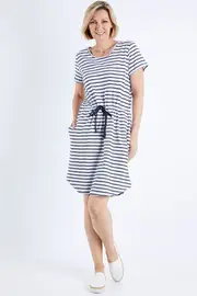 Fundamental Hilda Stripe Dress--ELM-81X4094