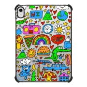 iPad 10.9-inch (10th gen) iPad Impact Case Doodles by Matthew Langille