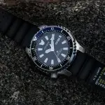 【CITIZEN 星辰】PROMASTER 鋼鐵河豚EX潛水機械錶 送行動電源 開學(NY0111-11E)