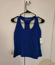 BEYOND YOGA Racerback Tank Top Step Up Spacedye Blue Size 1X Athleisure
