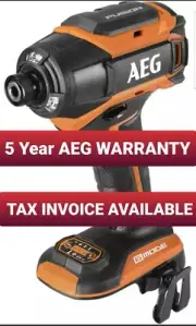 AEG BSS18B6 18V Fusion Brushless 6mode Impact Driver 5 Year Warranty TAX INVOICE