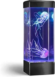 24x7 Nonstop Quiet Operation Premium Large Jellyfish Lava Lamp by Jinx - High-Performance Pump & Multiple Accessory Support - Aquarium Night Light Mood Lamp - 230V AC Power