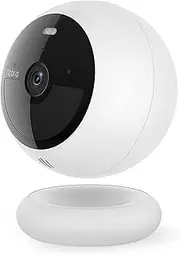 [Noorio] B210 Outdoor Security Camera, Battery Magnetic Wireless, 2K 4MP Color Night Vision, WiFi Indoor Camera, AI Motion Detection, 2-Way Audio, Free Local Storage, Smart Home Camera, Work with Alexa