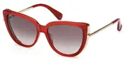 Max Mara MM0095 LIZ1 66B Men's Sunglasses Red Size 56