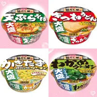 在飛比找蝦皮購物優惠-日本 明星食品 旨湯屋 大盛 豆皮烏龍麵/天婦羅蕎麥麵/海芽
