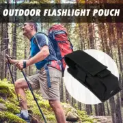 Tactical Flashlight Holder Pouch For Molle Single Mag Holster Torch Case USD