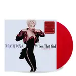 🌟B🌟MADONNA《WHO'S THAT GIRL》混音單曲唱片LP 限量紅色膠片 2022RSD