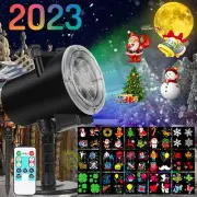 2023 Proyector Luces Navideñas Xmas Decor De Navidad Para Exterior Casa El Hogar