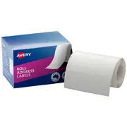 Avery Roll Address Labels 102 x 36mm 250 Pack
