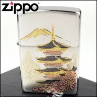 在飛比找蝦皮購物優惠-☆福星屋☆【ZIPPO】日系~傳統藝術- 五重塔與富士山圖案