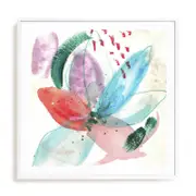 Artey | Frosted Garden III - Framed Print - White Frame - 60 x 60cm