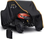 StarknightMT 2-3 Seaters UTV Cover with Air Vents, Universal UTV Covers Compatible with Can Am X3 Defender Commander Polaris RZR Ranger CFMOTO ZForce UForce Pioneer Kawasaki Mule Teryx