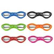 6 Pcs Folding Scissors Non-Rust Portable Mini Scissor Travel Small Shear 6 Color