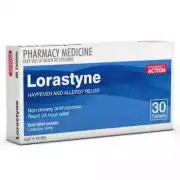 Loratadine 10mg (SAME AS CLARATYNE) 30 Tablets Free Shipping Best Price
