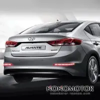 在飛比找Yahoo!奇摩拍賣優惠-Hyundai現代 Elantra 專用流動式LED后杠燈總