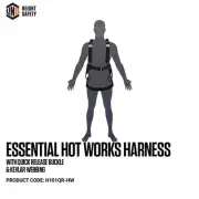 LINQ ESSENTIAL Hot Works Harness + Quick Release Buckle & Webbing (M-L)