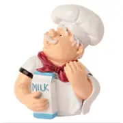 Cartoon Power Cord Storage Rack Chef Milk Plug Hook Strong Adhesive Hook