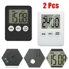 Playing Games Timers Magnetic Adsorption Plastic Black/White Brand New