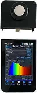 HPCS330 Handheld Spectrometer CCT CRI PAR PPFD Analyzer Spectrophotometer for LED Grow Light for Home, Plant Growth Lab