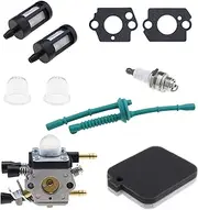 [VGOL] Set with 10Pcs Carburetor Replacement Kit C1Q-S68G C1Q-S64 C1Q-S68D Compatible with Stihl BG45 BG46 BG55 BG65 BG85 Carburetor with Air Filter Tune Up Kit