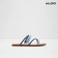 在飛比找momo購物網優惠-【ALDO】STILA-時尚簡約細帶涼拖鞋-女鞋(藍色)