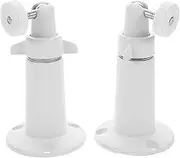 Flexible Mounting for Security Cameras 2pcs Wall Mount Bracket Indoor/Outdoor Wide Angle Adjustment