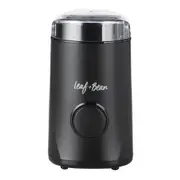 Leaf & Bean Electric Coffee Grinder One Touch Button Coffee Bean Grinder