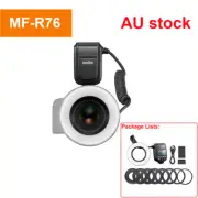 AU Godox MF-R76 Macro Ring Flash Close Up Speedlite 5000K For Canon Nikon Sony