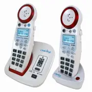 XLC3.4+ DECT 6.0 Landline Amplified Cordless Phone, Extra-Loud Ringer, Big Bu...