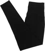 [GLSTOY] Women Maternity Compression Leggings Soft Flexible Yoga Pants for Active Pregnancy Supportive Belly Band Comfortable Fit XXL Black