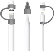 Apple Pencil Cap Holder,[3-Piece] Apple Pencil Accessories Waterproof Protect
