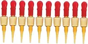 DINHEAROM 10pcs Glass Transfer Pipettes for Laboratory Experiments Reusable Liquid Droppers for Fluid Transfer Use Capacity Lightweight Portable