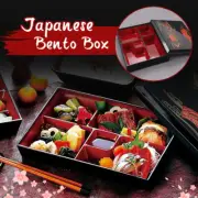 Japanese Portable Bento Box Sushi Lunch Catering Food Storage Container Picnic