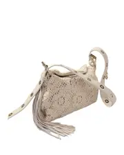 Maje Crochet Knit Mini Bag