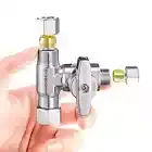 Fridge Water Line Kit Connector - Refrigerator Ice Maker Water Line Splitter Al