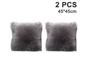 Decorative Cushion Covers 45 X 45 Cm,Hair Decorative Cushion Cover