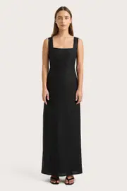 Lais Midi Dress Black
