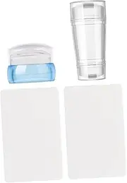 OSOLADY Manicure Kit Nail Art Stamper Silicone Nail Art Stamper Salon Nail Stampers Nail Stamping Kit for Diy Nails