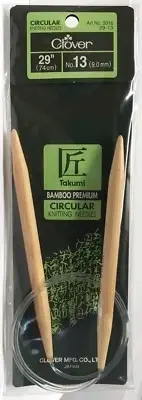 Clover Takumi Bamboo Circular Knitting Needles