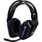 Logitech G733 Wired/Wireless Over-the-head Stereo Gaming Headset - Black - Binaural - Circumaural - 2000 cm - 5 Kilo Ohm - 20 Hz to 20 kHz - - USB A