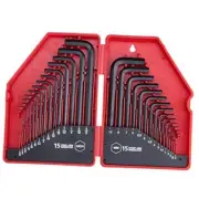 EFFICERE 30-Piece Premium Hex Key Allen Wrench Set, SAE 30-Pc. Standard Hex Key