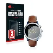 Garmin Forerunner 935, 3 x Savvies® Xtreme HD33 Tempered Glass Screen Protector